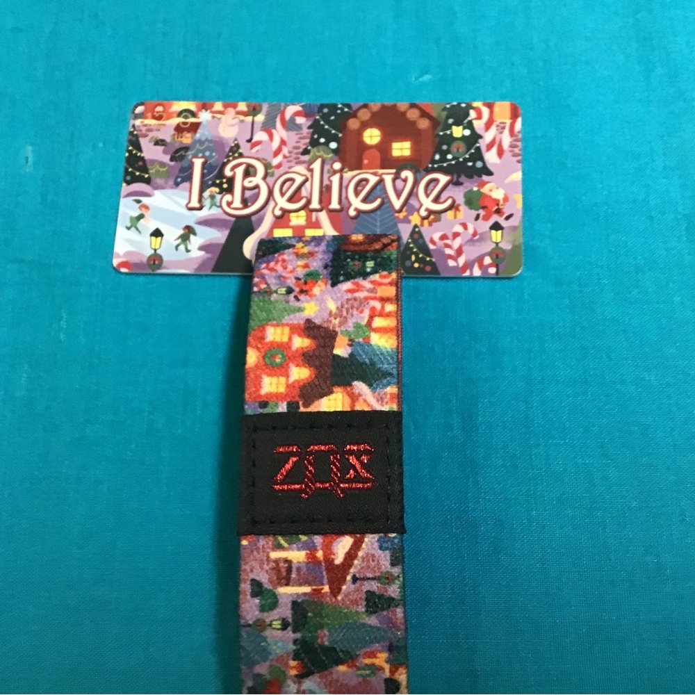Zox Holiday Wrisband “I Believe” OSFM